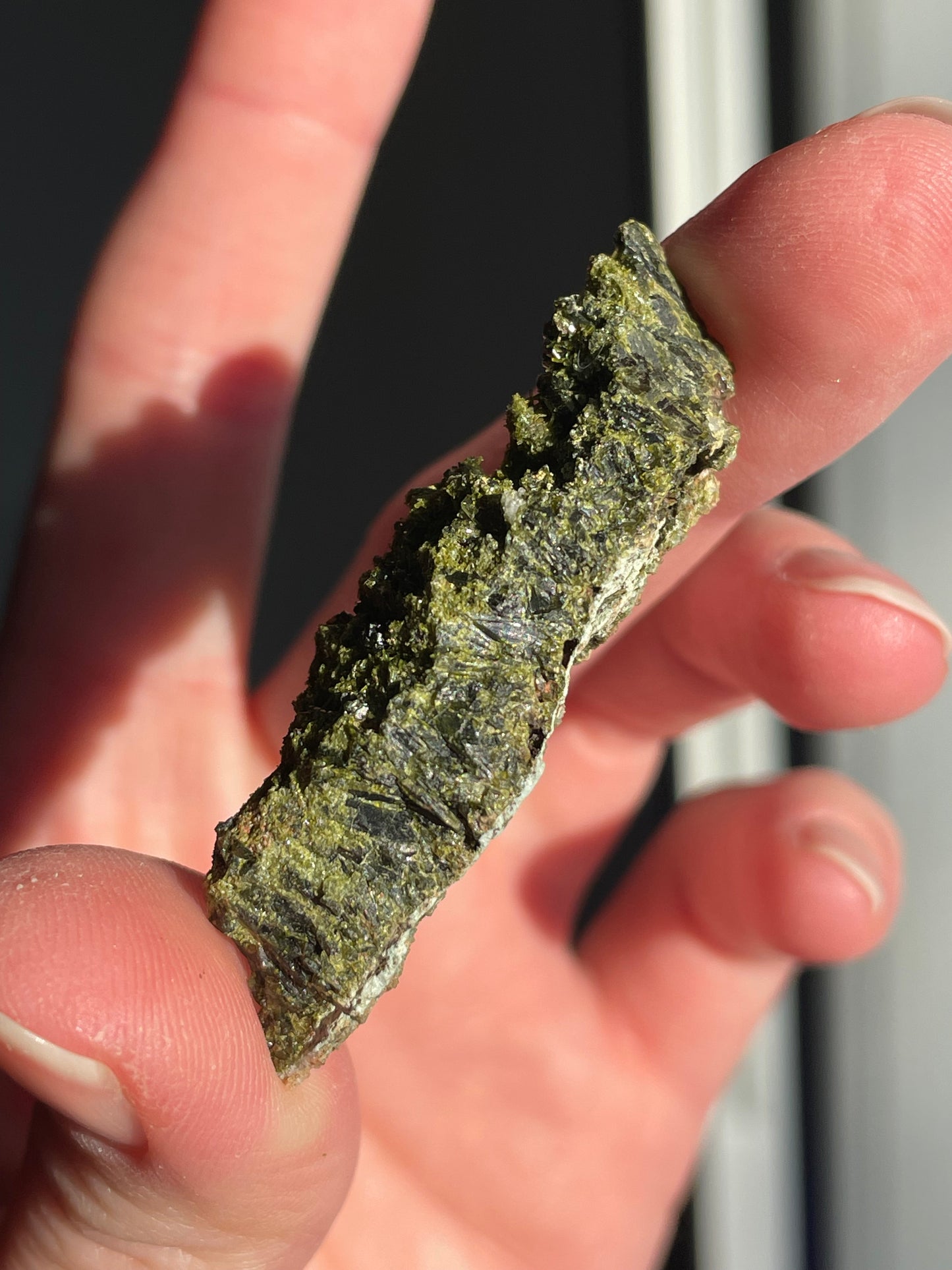 Green Forest Epidote Quartz
