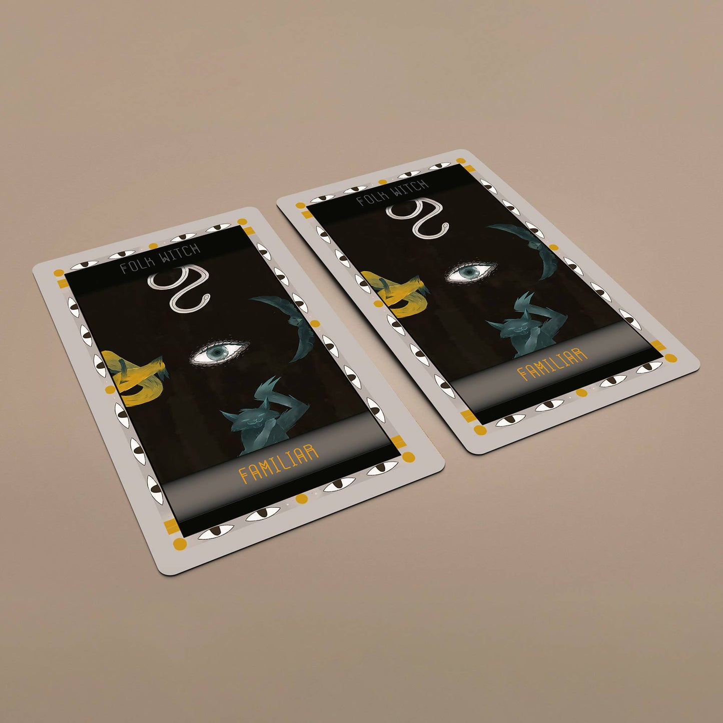 Dark Synevyr | Witch Folk Tarot 78+2 Extra Cards Deck