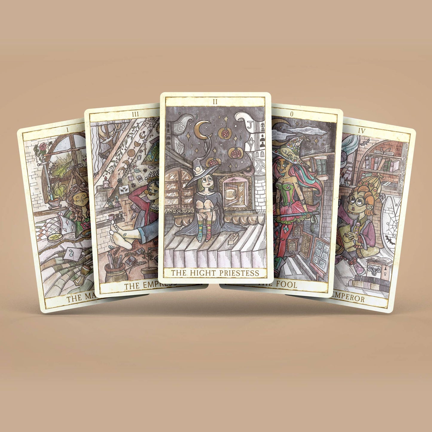 Dark Synevyr | Tarot of Spells and Potions 78+2 Tarot Cards