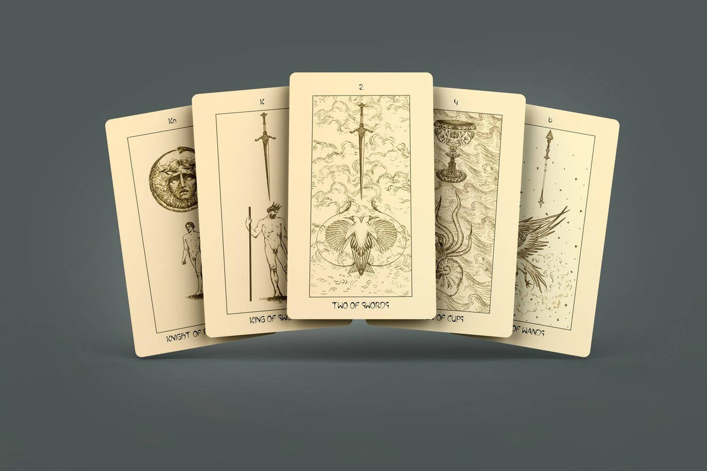 Dark Synevyr | Regal Shadow Tarot 78-2 Extra Cards Deck Standard
