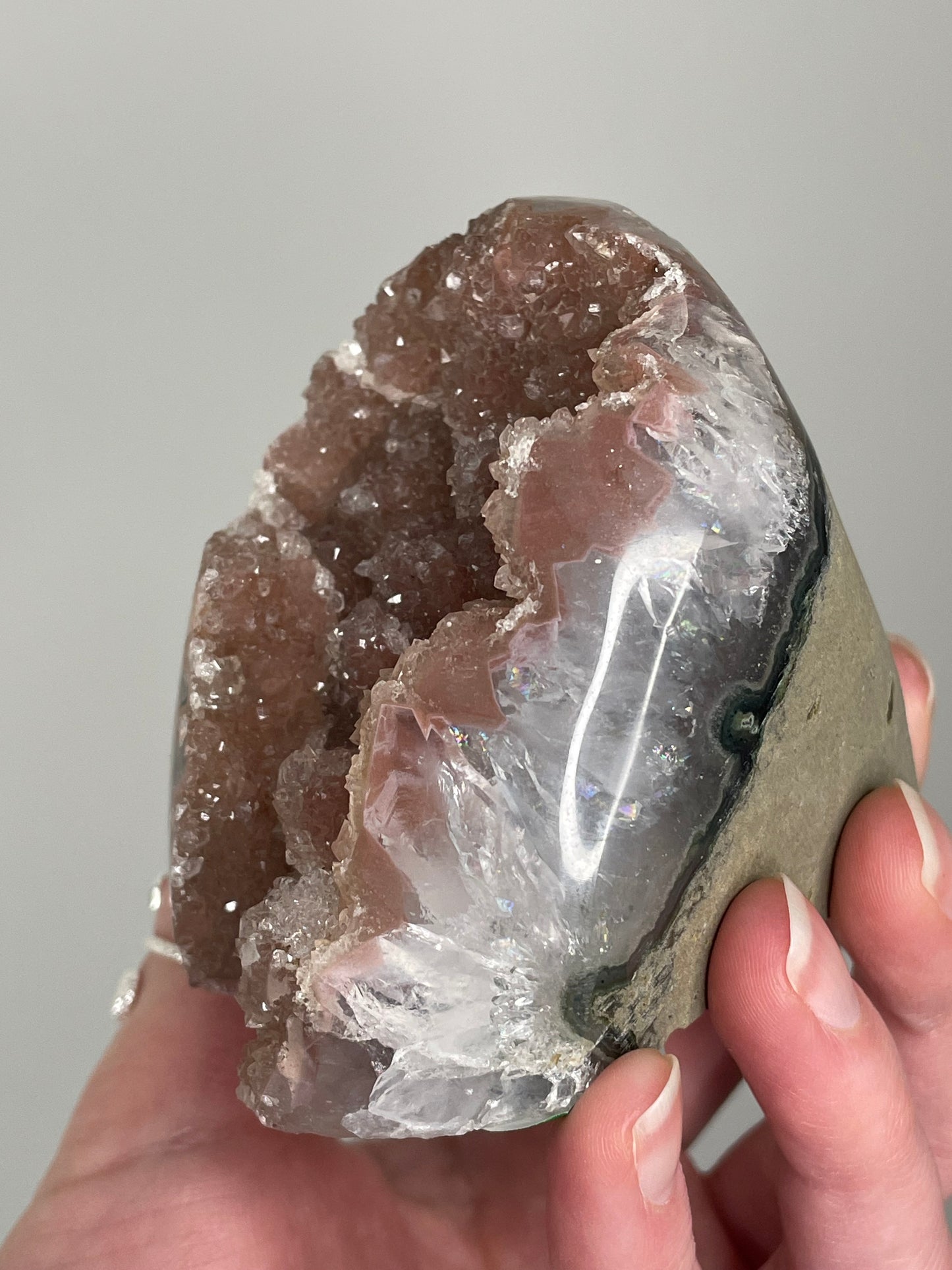 Rainbow Amethyst Cutbase