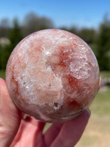 Pink Amethyst Sphere