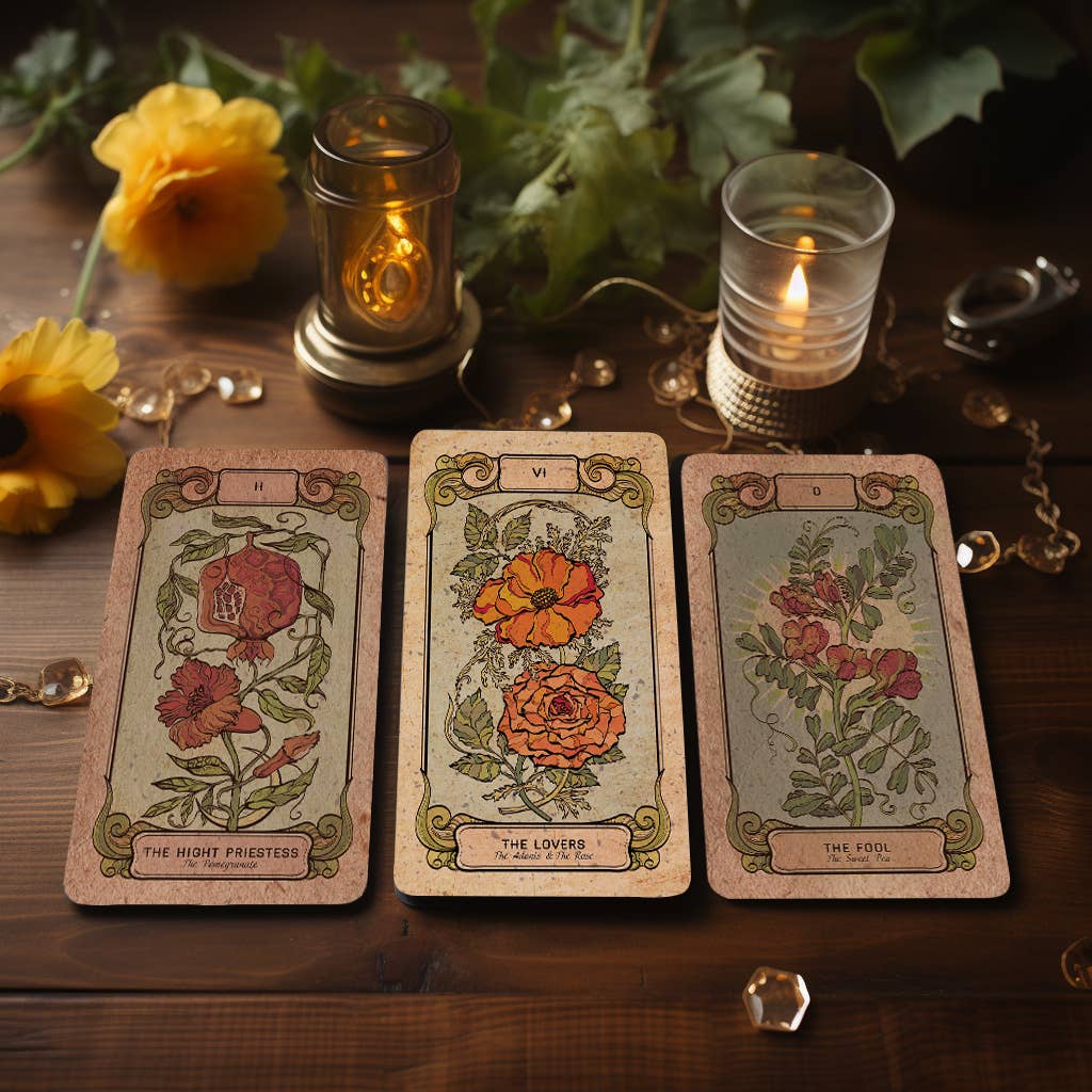 Botanica Oculta Tarot 78+2 Extra Cards Deck