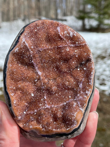 Uruguayan Rainbow Amethyst