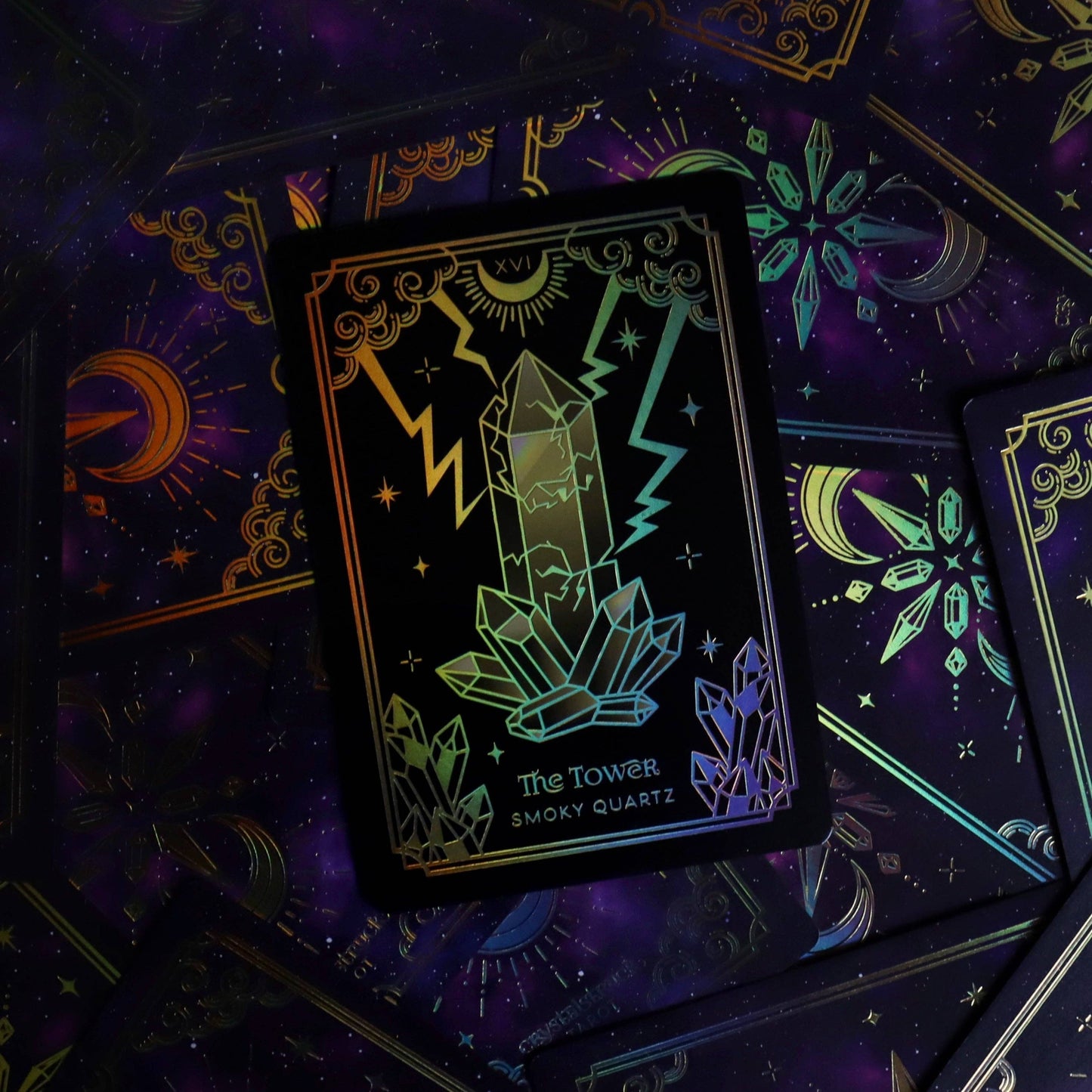 GOLD Crystalstruck Tarot© Card Deck