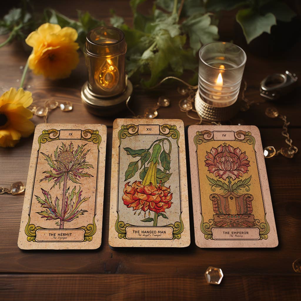 Botanica Oculta Tarot 78+2 Extra Cards Deck
