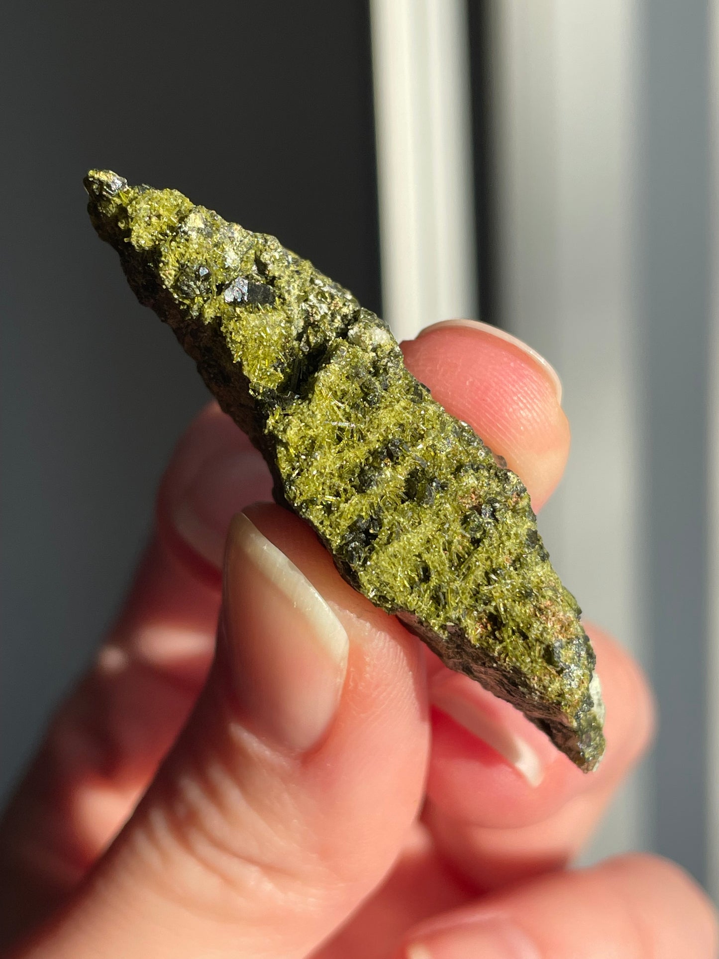 Green Forest Epidote Quartz