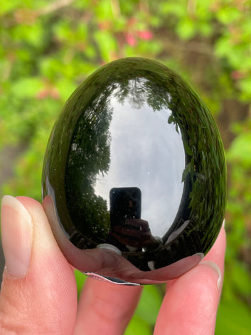 Black Obsidian Egg