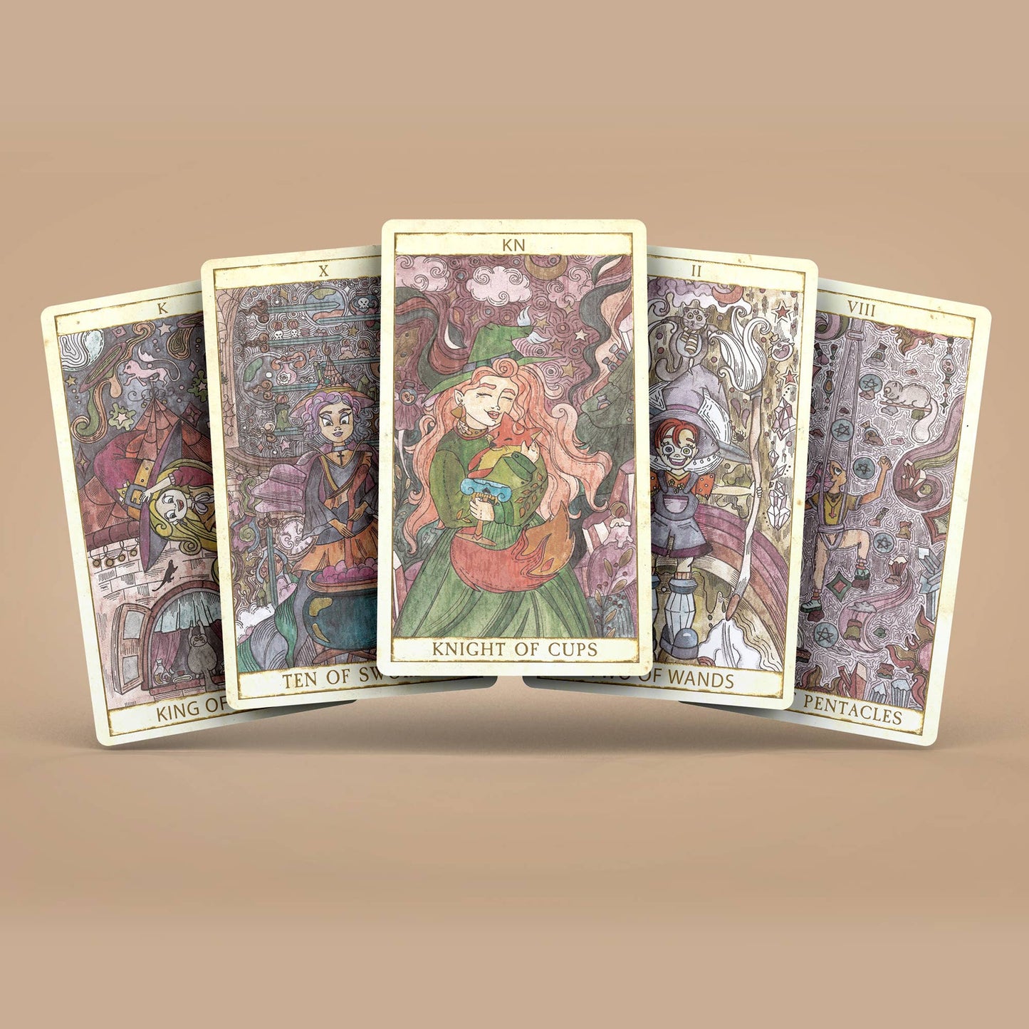 Dark Synevyr | Tarot of Spells and Potions 78+2 Tarot Cards