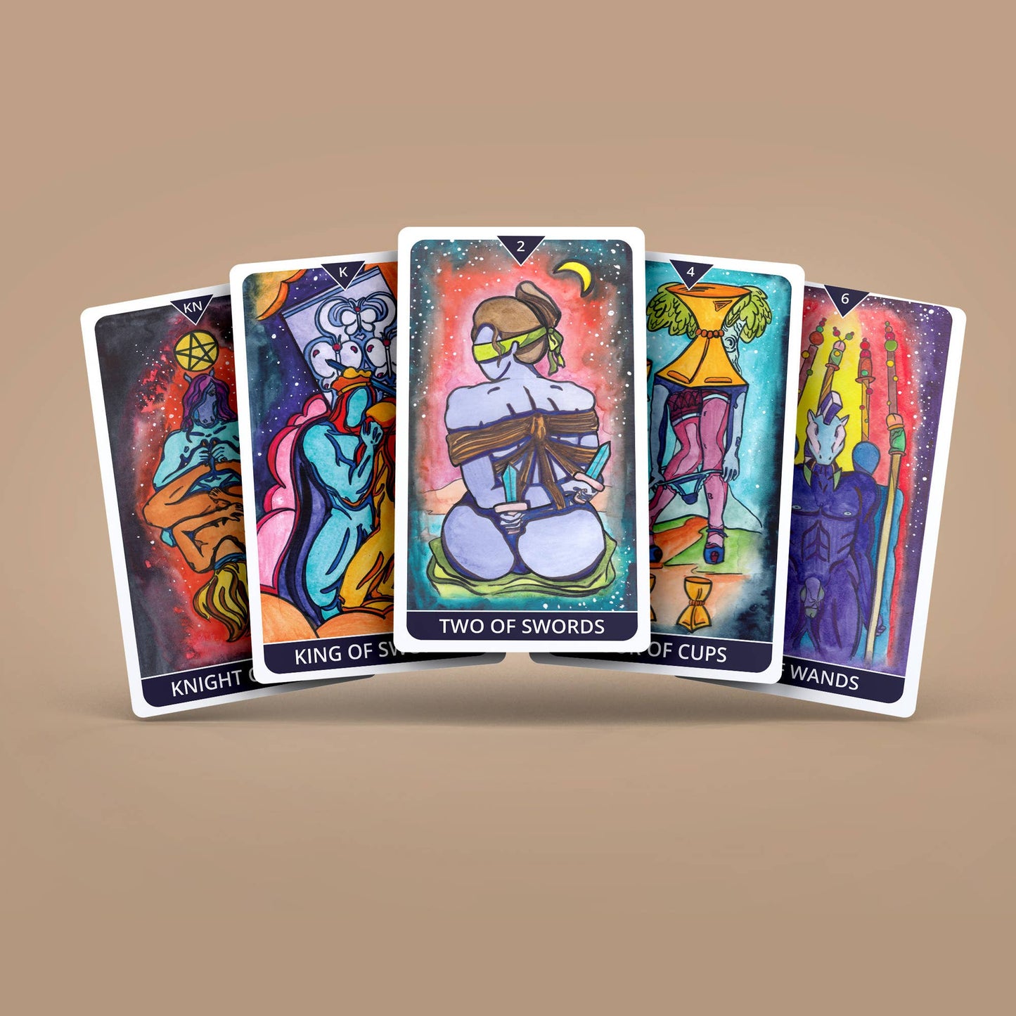 Dark Synevyr | Earthly Delight Tarot 78+2 Extra Cards Deck