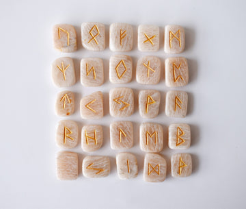 Moonstone Rune Set (Generosity and Gentle Self-Expression)
