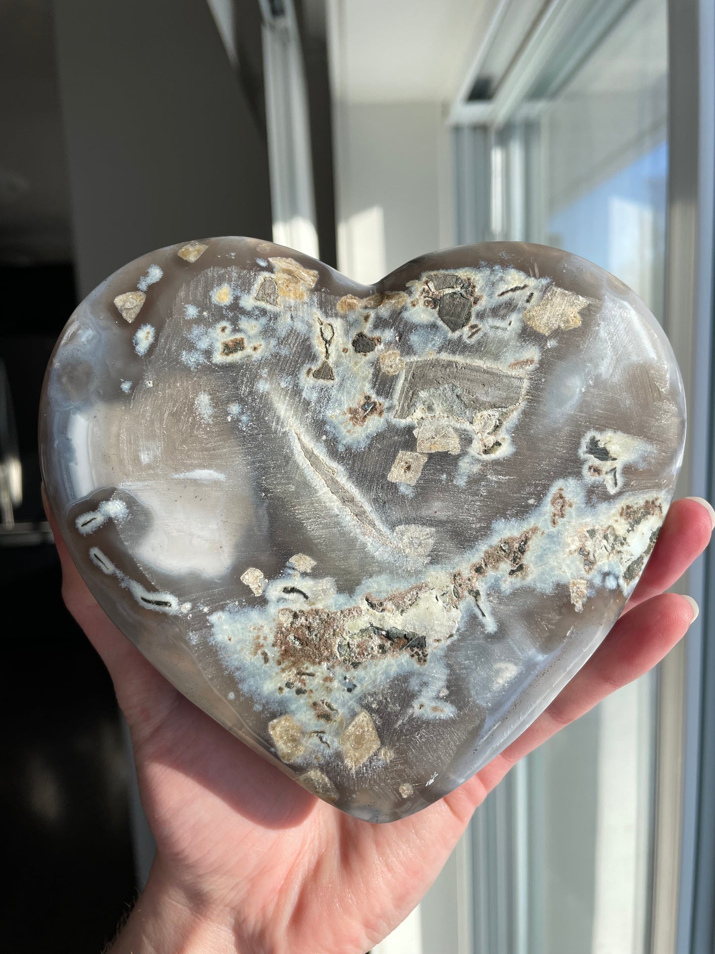 Amethyst Heart