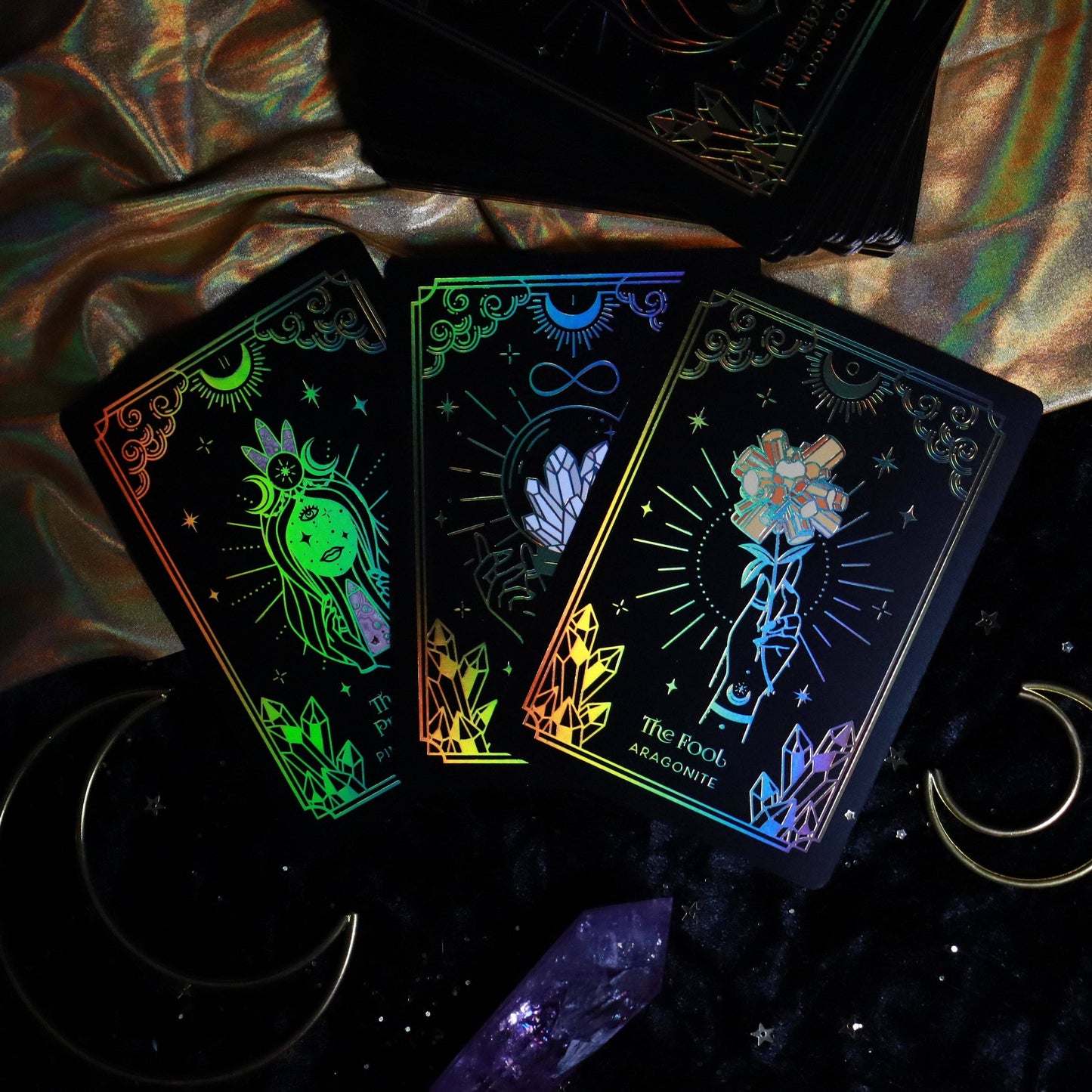 GOLD Crystalstruck Tarot© Card Deck