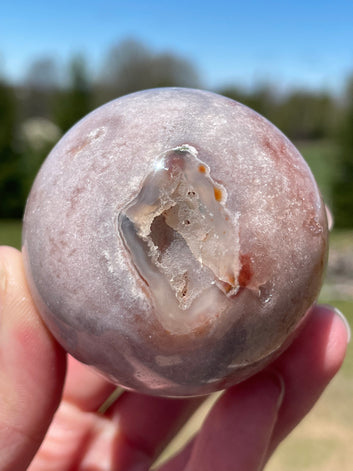 Pink Amethyst Sphere