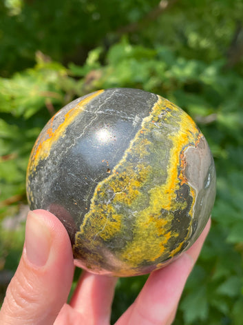 Bumblebee Jasper Sphere