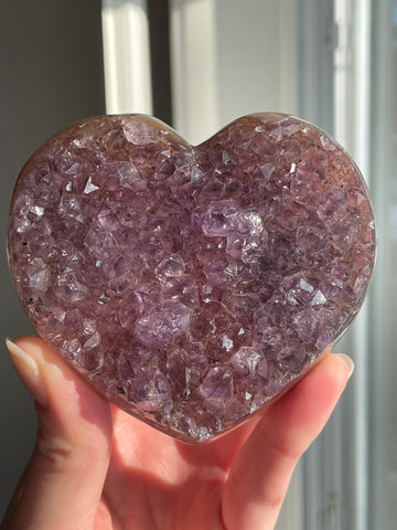 Amethyst Heart