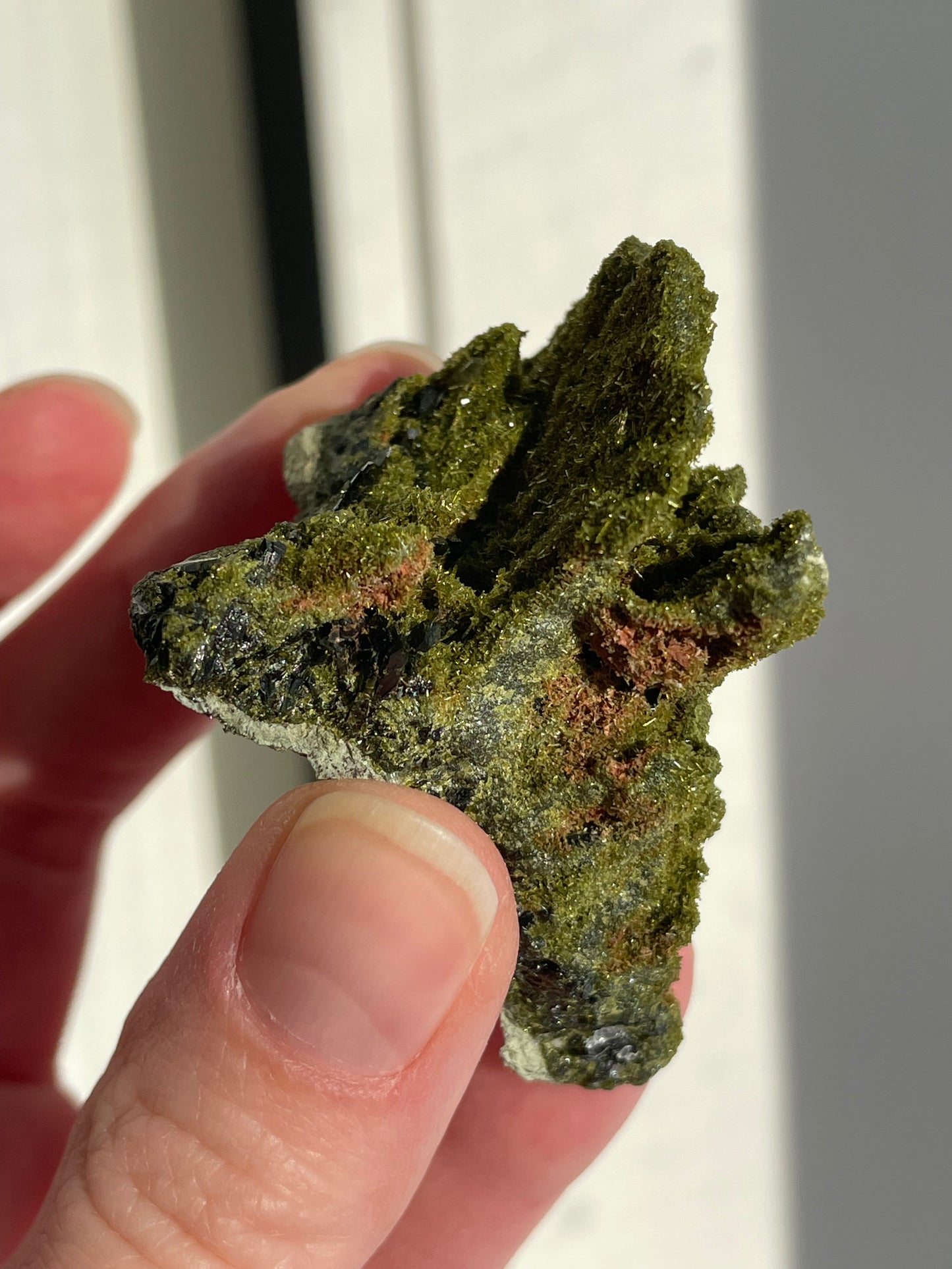 Green Forest Epidote Quartz
