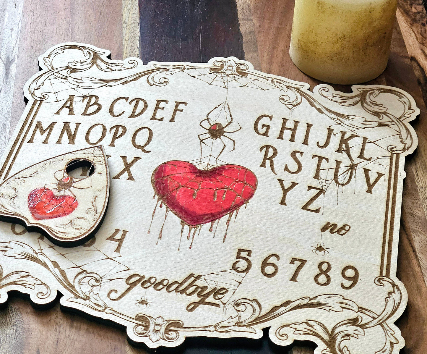 Tainted Love - Spider Heart Spirit Board