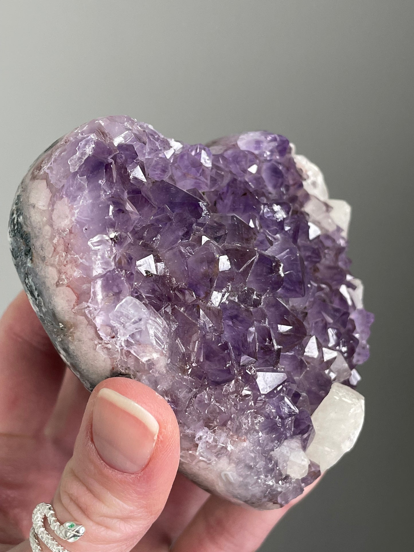 Amethyst Heart