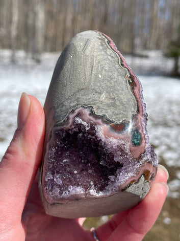 Uruguayan Rainbow Amethyst