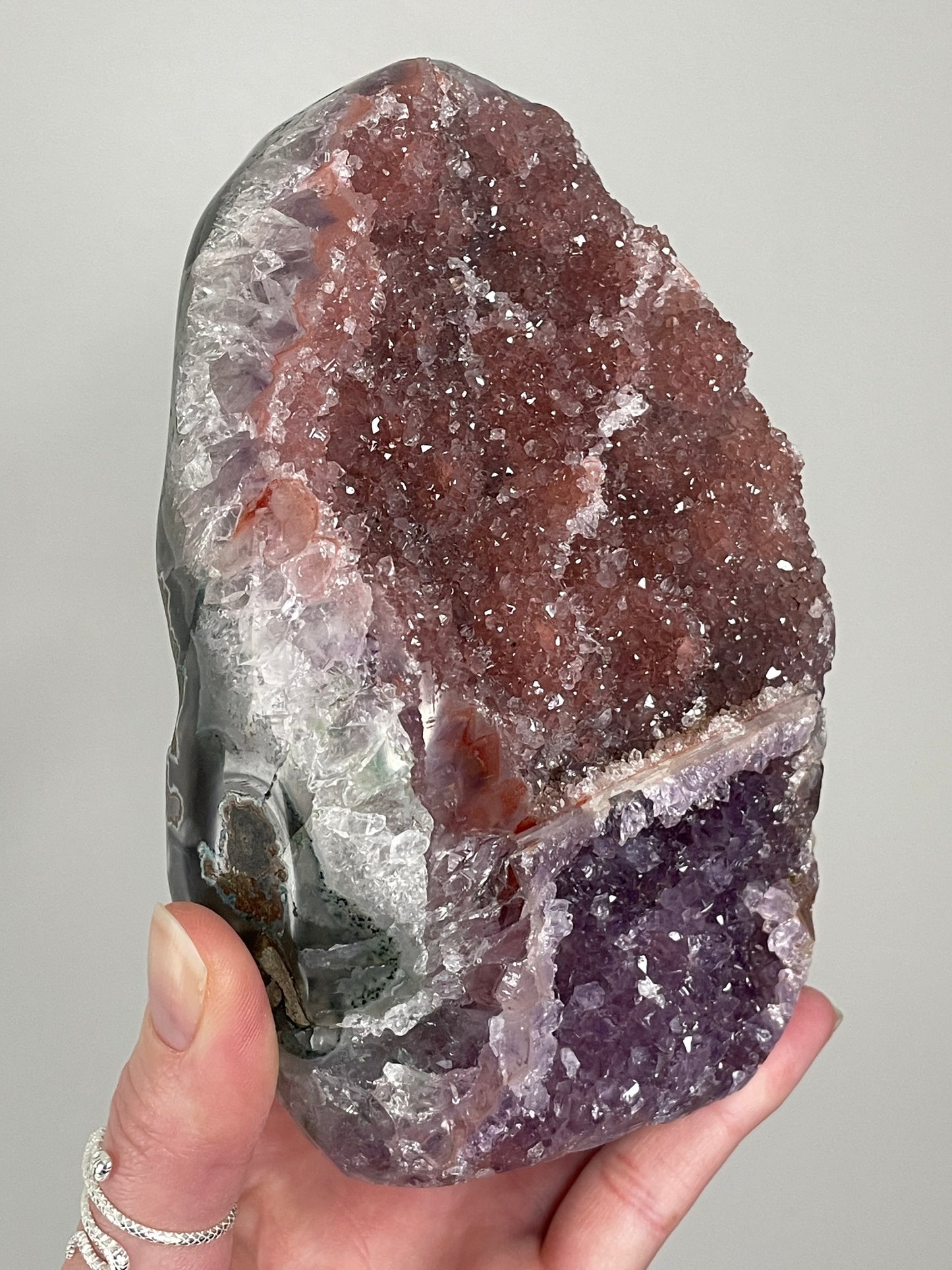 Rainbow Amethyst Cutbase