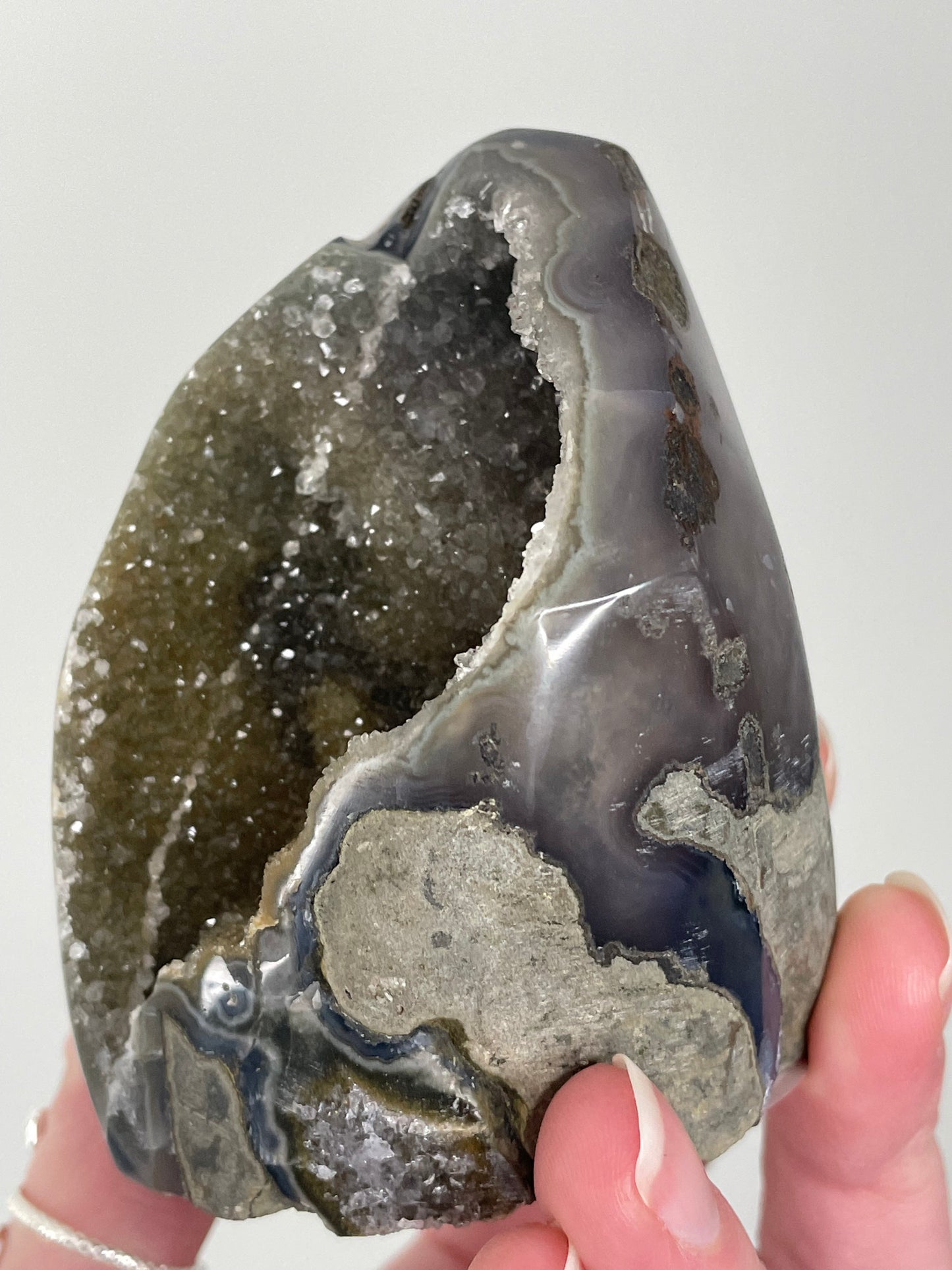 Rainbow Amethyst Cutbase