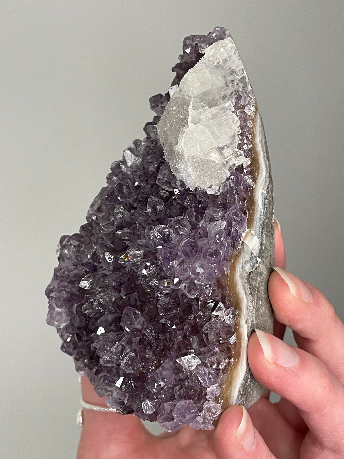 Rainbow Amethyst Cutbase