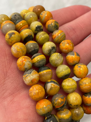 Bumblebee Jasper Bracelet 8mm