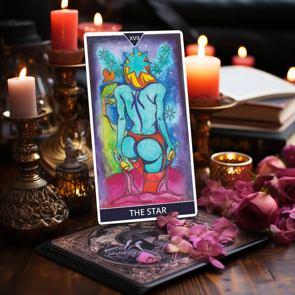 Dark Synevyr | Earthly Delight Tarot 78+2 Extra Cards Deck