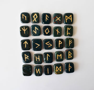 Bloodstone Rune Set (Protection and Strength)
