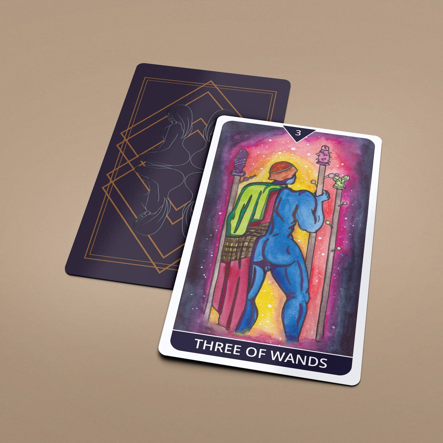 Dark Synevyr | Earthly Delight Tarot 78+2 Extra Cards Deck
