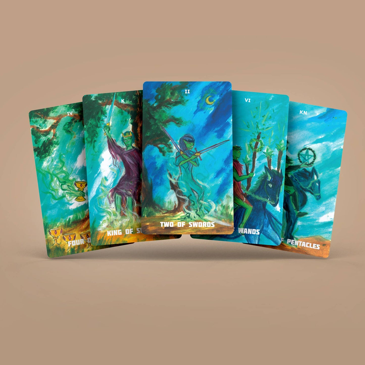 Dark Synevyr | Vivid Spirit Tarot 78+2 Extra Cards Deck