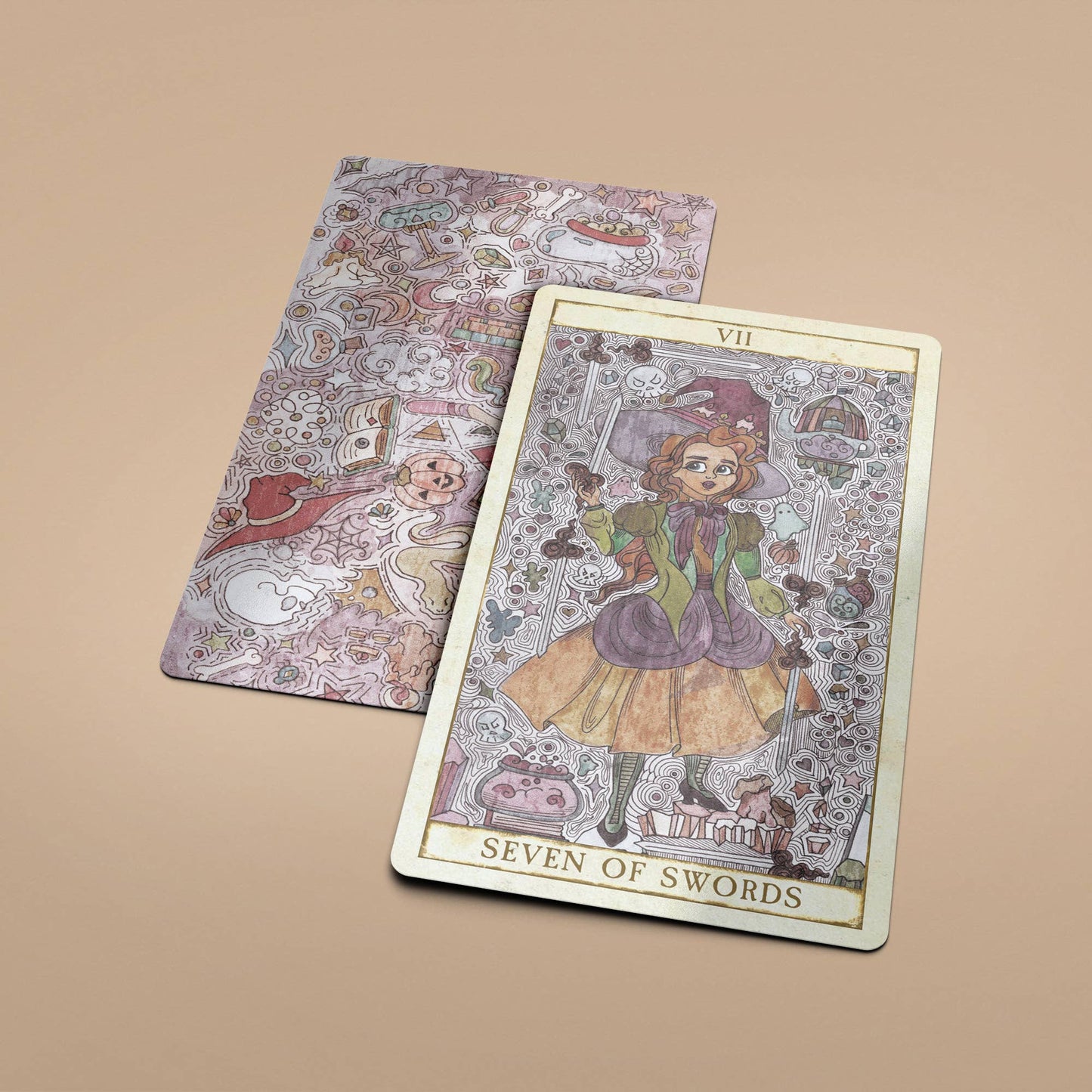 Dark Synevyr | Tarot of Spells and Potions 78+2 Tarot Cards