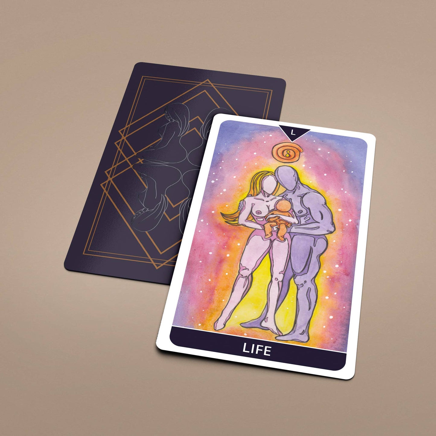Dark Synevyr | Earthly Delight Tarot 78+2 Extra Cards Deck