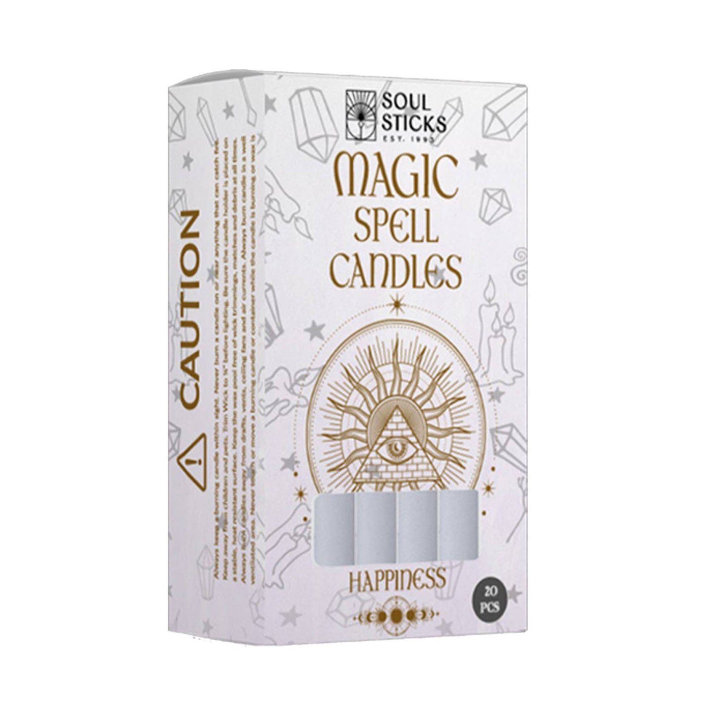 Soul Sticks - Magic Spell Candles: Happiness (20)