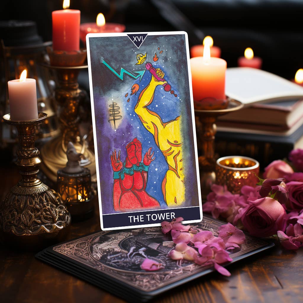 Dark Synevyr | Earthly Delight Tarot 78+2 Extra Cards Deck
