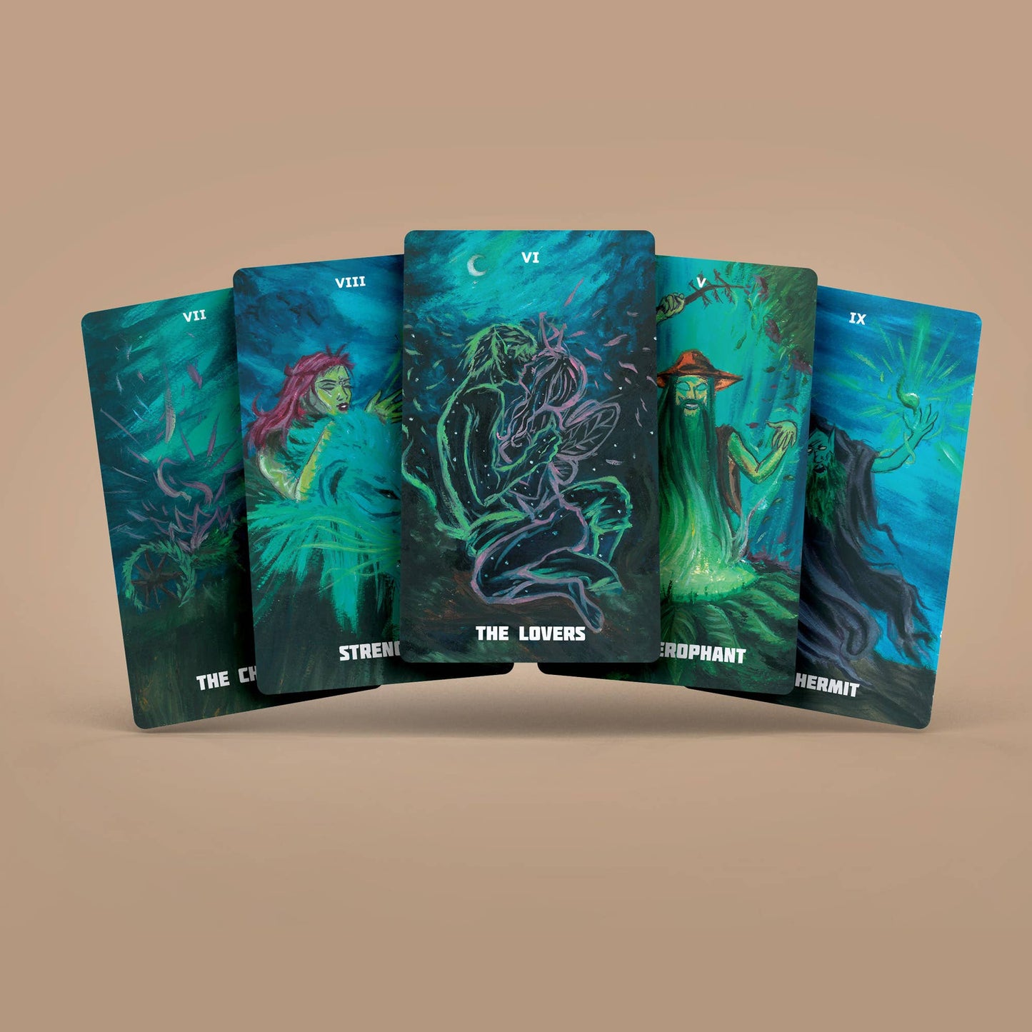 Dark Synevyr | Vivid Spirit Tarot 78+2 Extra Cards Deck