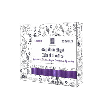 Soul Sticks - Royal Amethyst Lavender Ritual Candles (20)