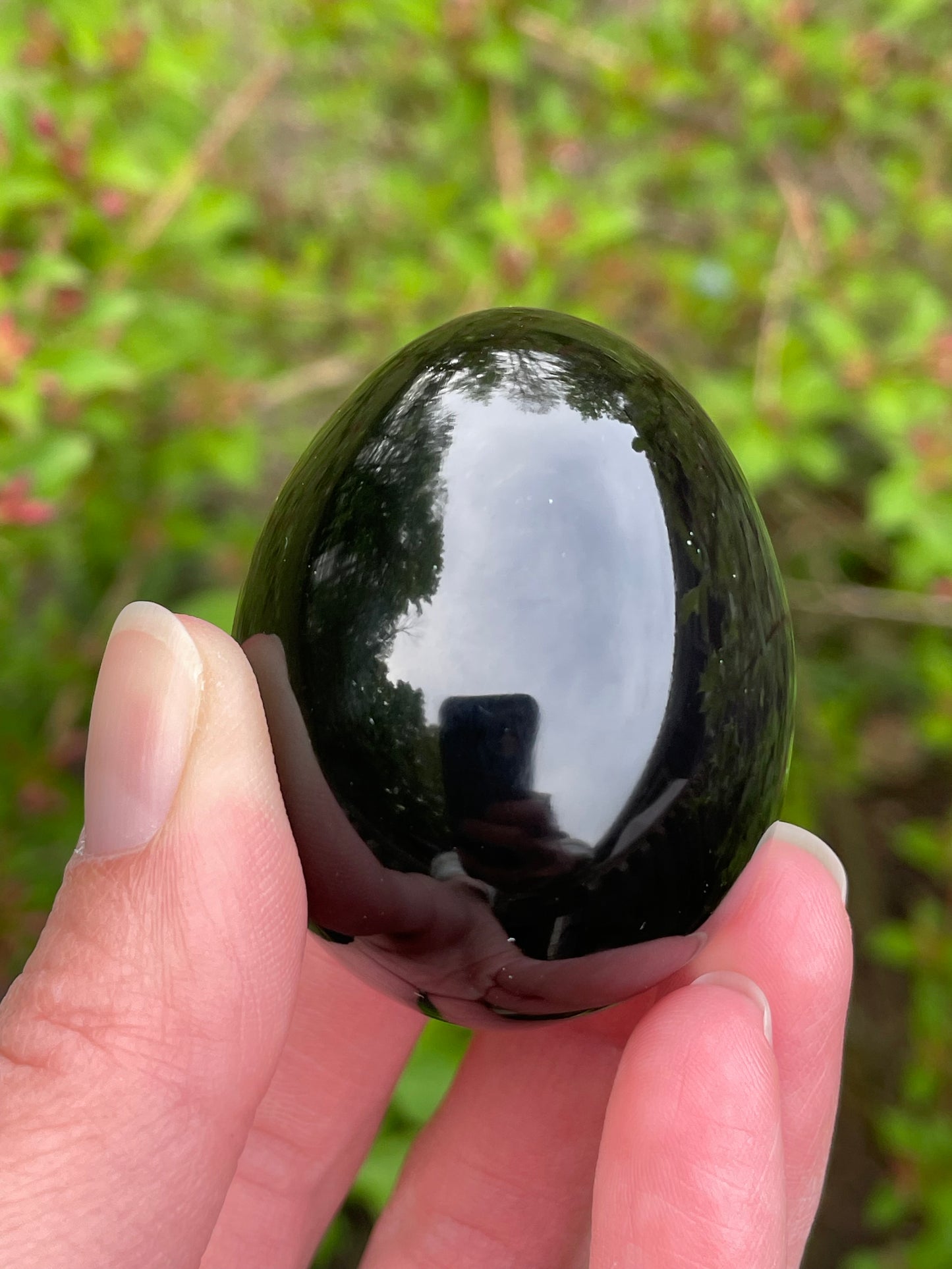 Black Obsidian Egg