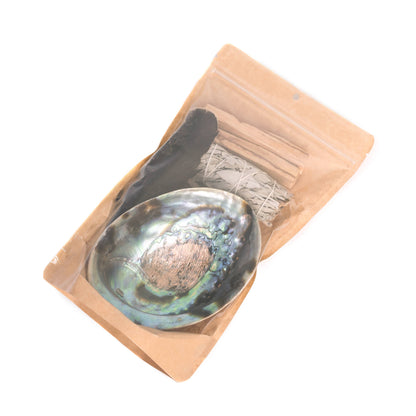 Sage, Palo Santo Wand Mini Beginner's Cleansing Kit