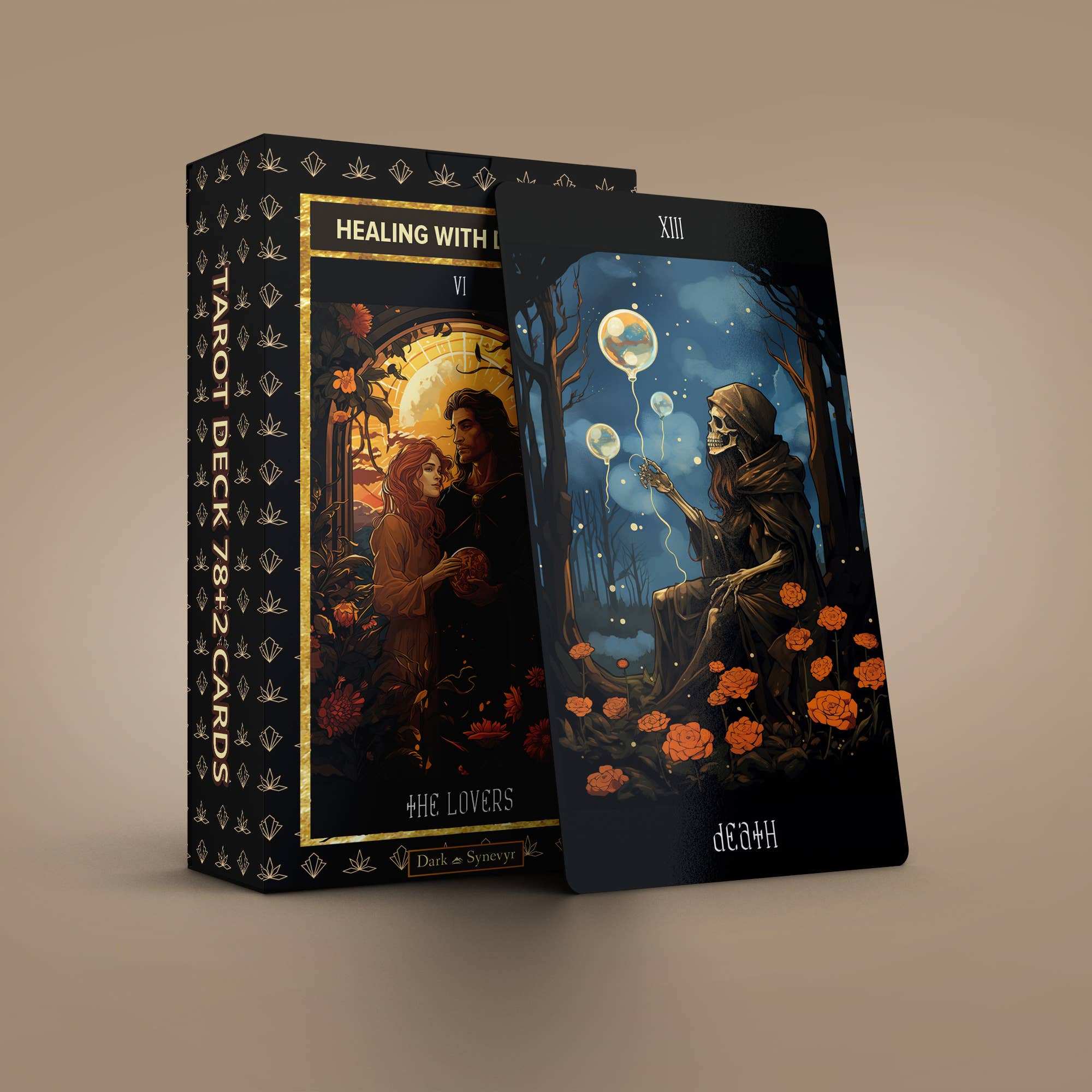 Healing With Dreams Tarot 78+2 Extra Cards Deck