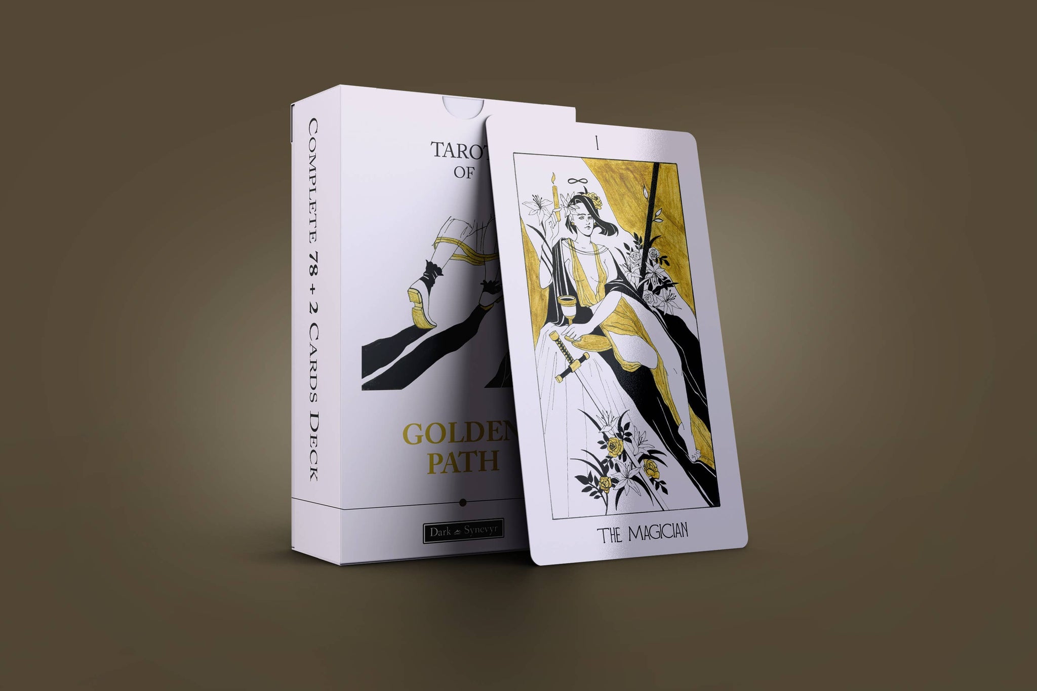 The Golden Path Tarot 78+2 Extra Cards Deck