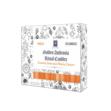 Soul Sticks - Golden Ambrosia Vanilla Ritual Candles (20)