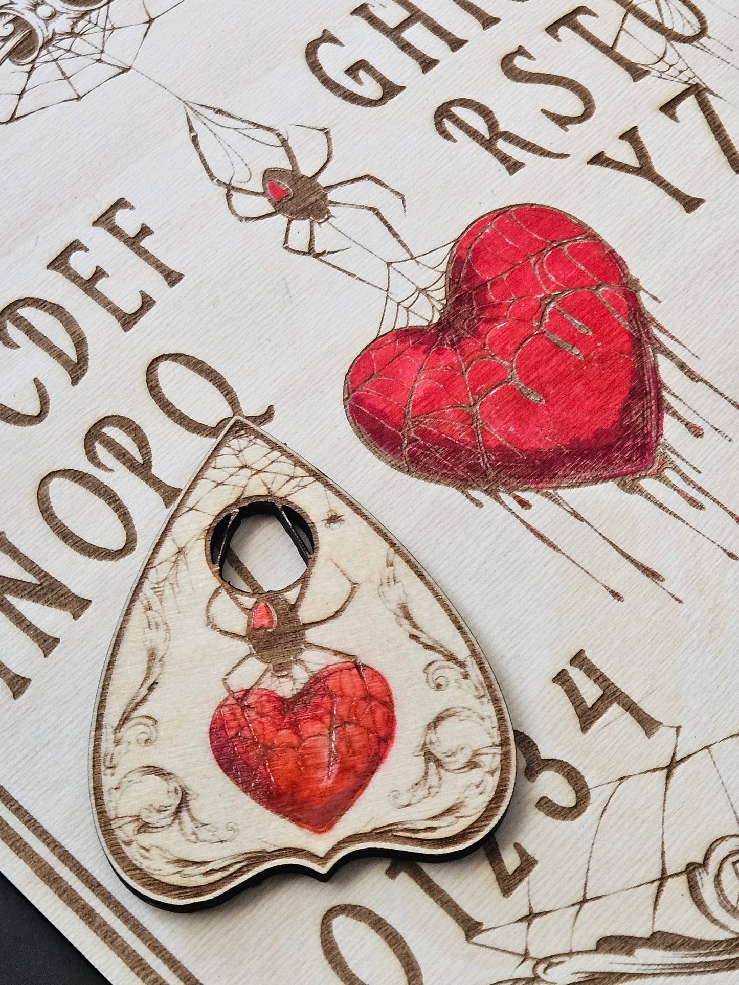 Tainted Love - Spider Heart Spirit Board