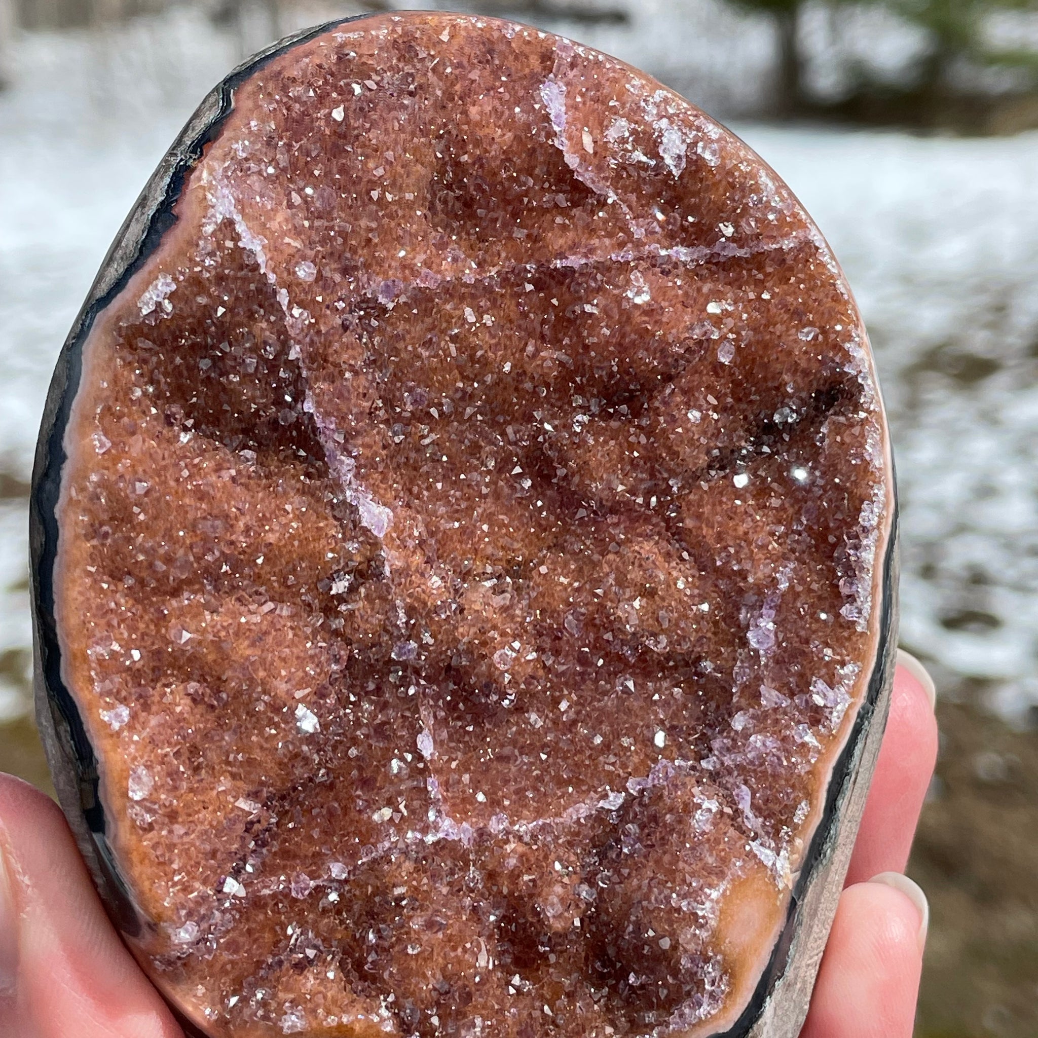 Uruguayan Rainbow Amethyst