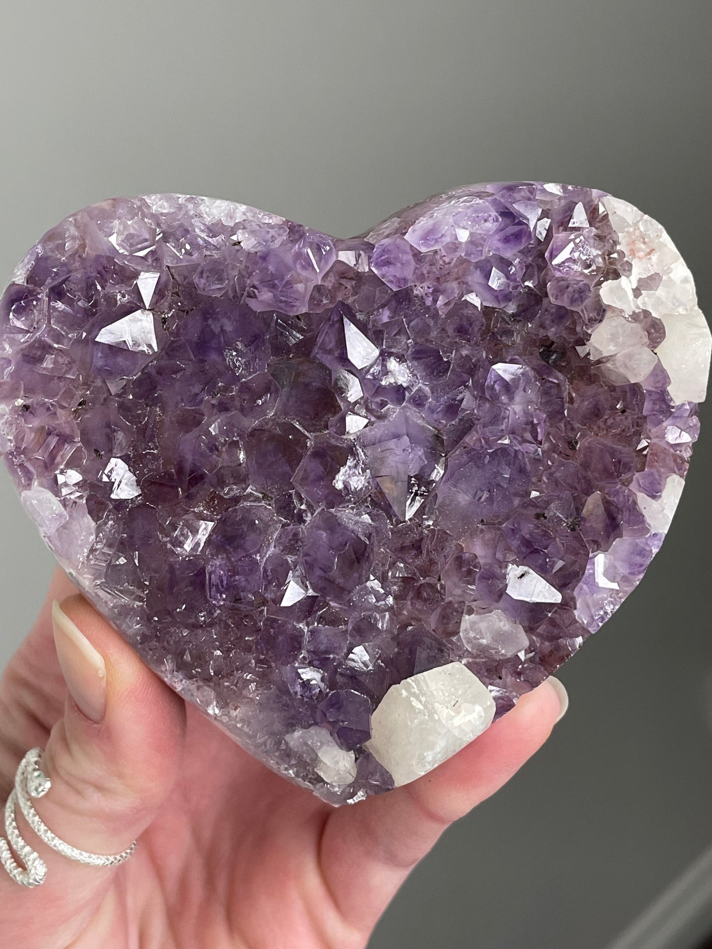 Amethyst Heart
