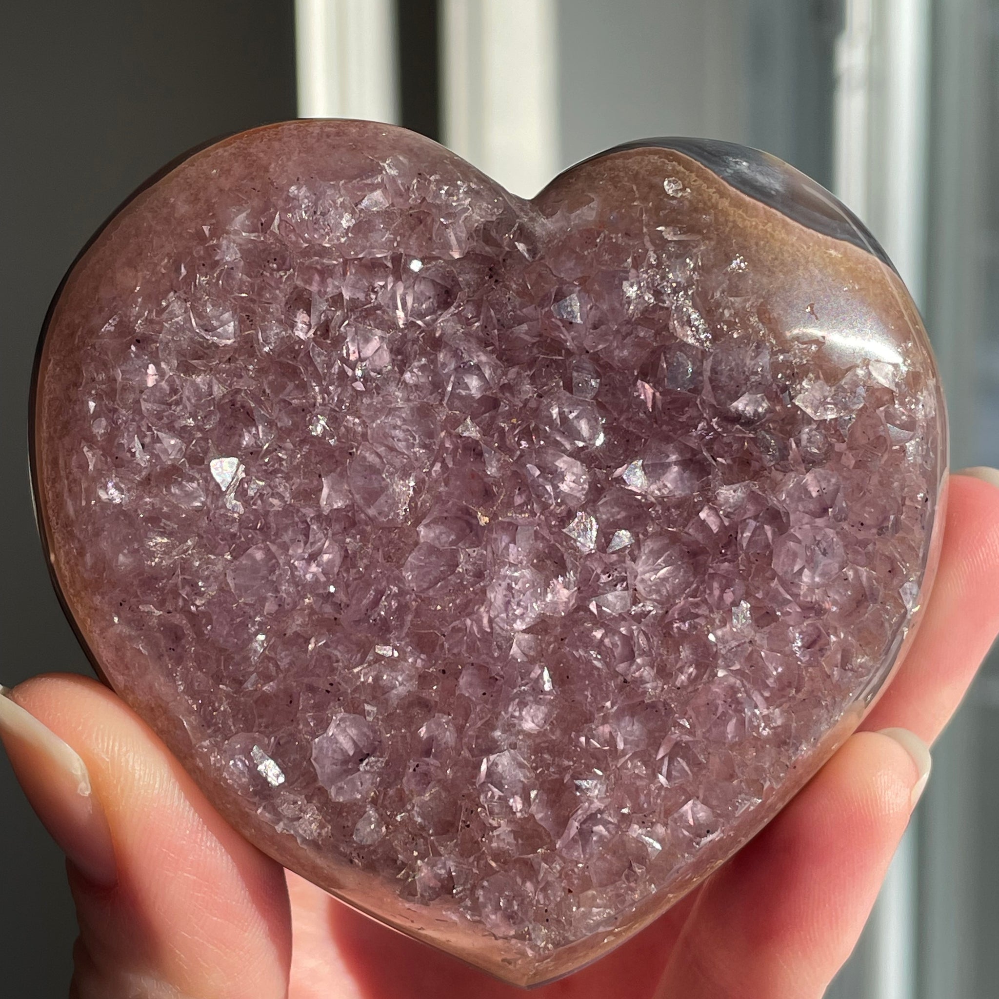 Amethyst Heart