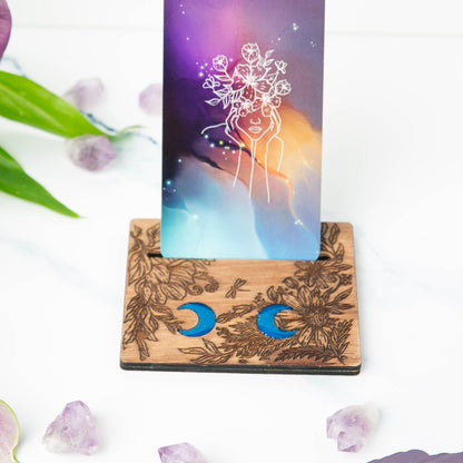 Blue Moon Tarot Card Stand: 3 card