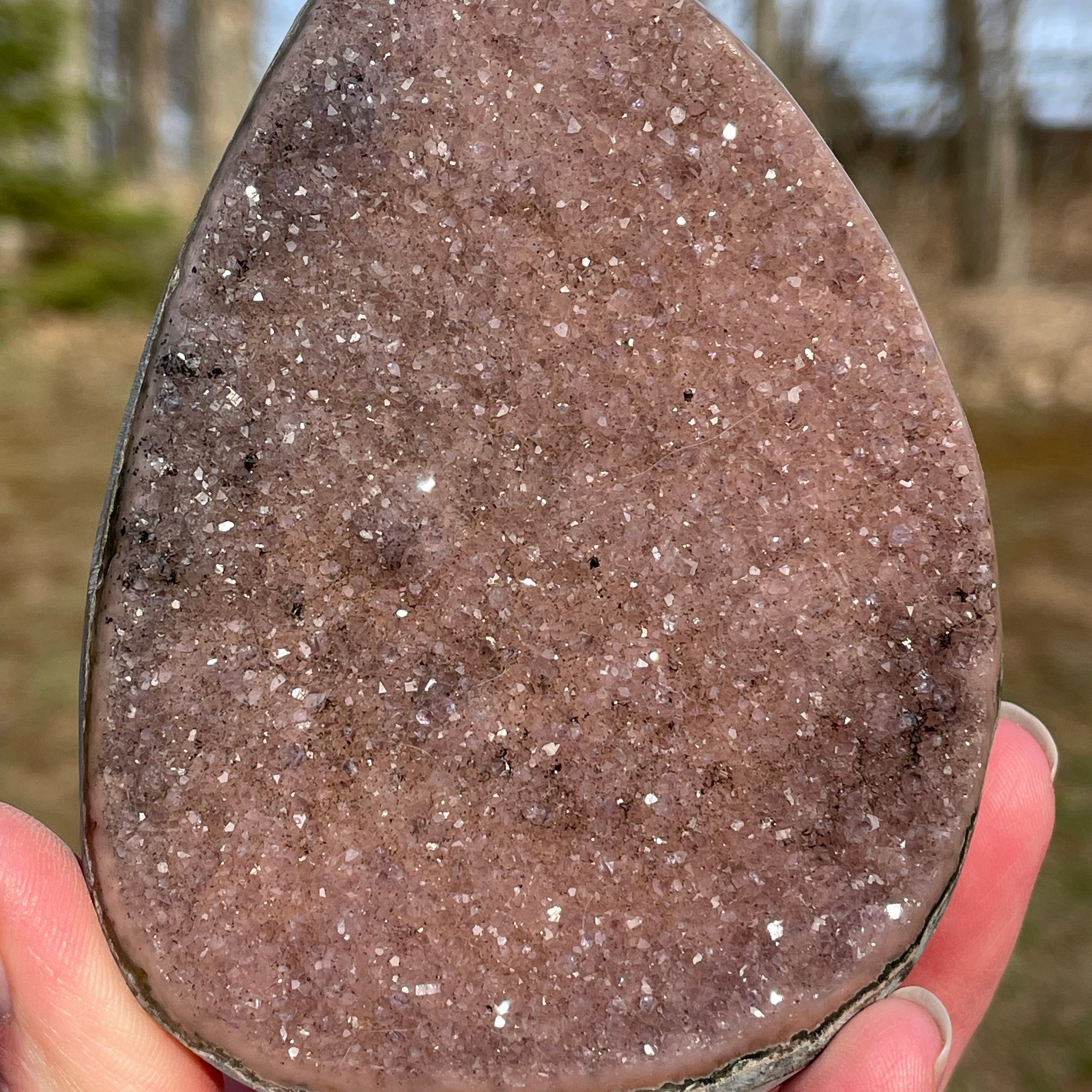 Uruguayan Rainbow Amethyst