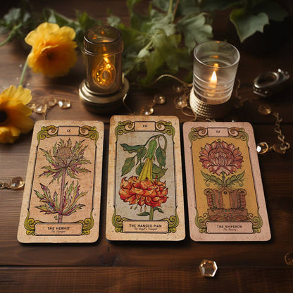 Botanica Oculta Tarot 78+2 Extra Cards Deck